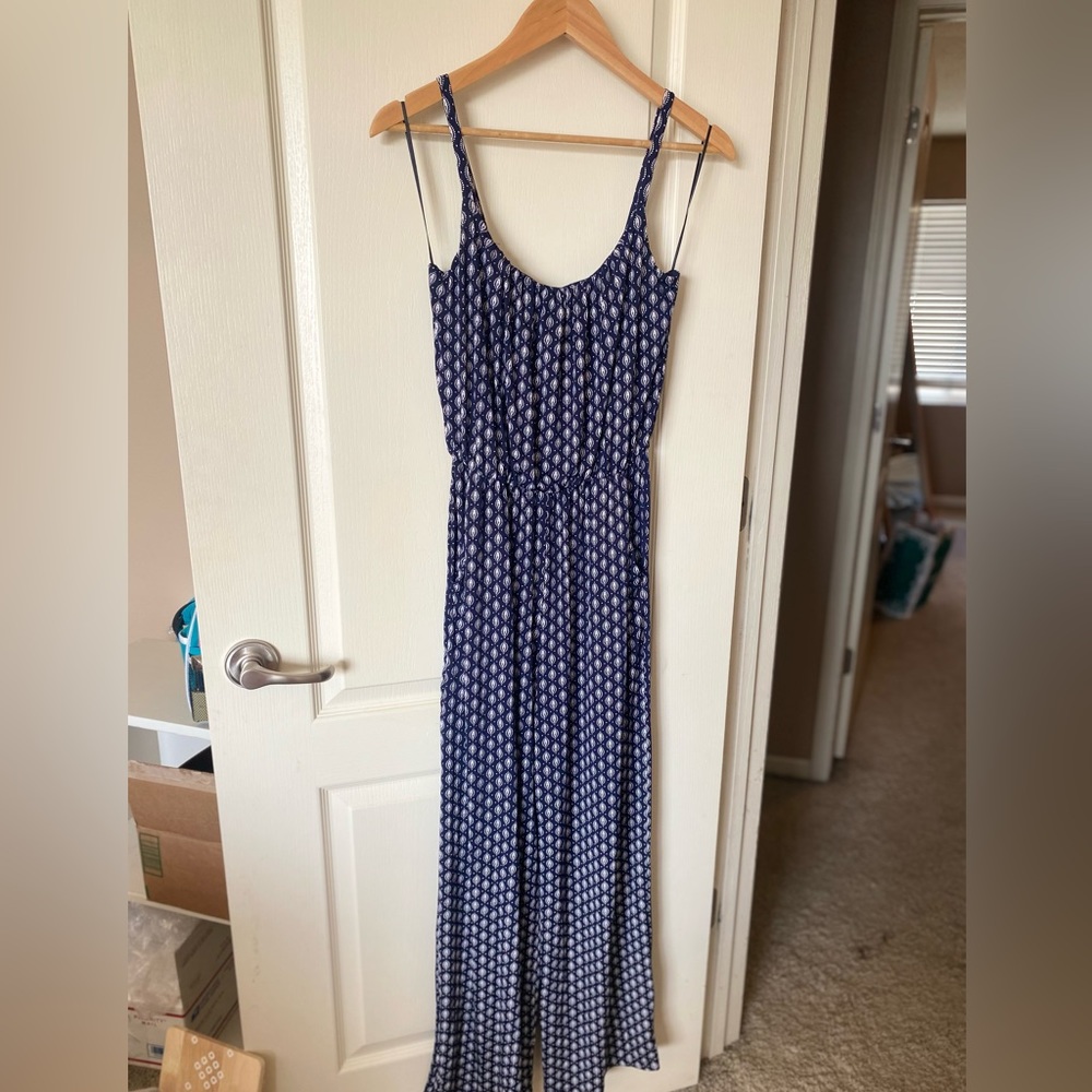 Blue paisley Jumpsuit
